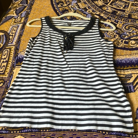 Navy stripe, cute sailor top - Picture 2 of 4